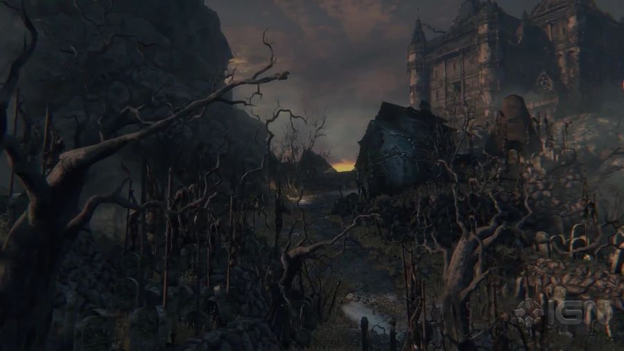 Bloodborne's Gorgeous, Gothic Environments - IGN First.mp4_000010613_